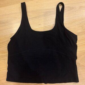 TnAction Butter Core Tank Top Size M Stretch Athletic Crop Top
